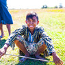 Cowboy of Rohingya at Mrauk-U in Myanmar