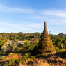 Old Pagoda at Mrauk-U in Myanmar