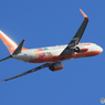 「はれー」 JEJU 737-8AS HL8087 出発です