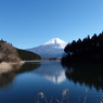 田貫湖逆さ富士