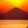 館山からの富士山
