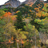 上高地　岩峰萌える