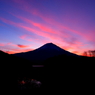 田貫湖富士山朝焼け