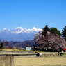 八ヶ岳が見えました