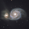 M51　子持ち銀河　りょうけん座