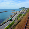 愛媛の海岸・・「愛ある伊予灘線」