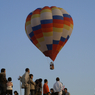 Scenery with balloon 