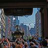 一昔前の三社祭　①宮出し