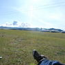 Sun in Mongolia