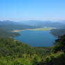 賤ヶ岳からみる余呉湖