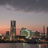 横浜の夕焼け