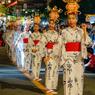 山鹿千人灯籠踊り（鹿本農業高校　郷土芸能伝承部の皆様）