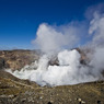 濛々と火山ガス