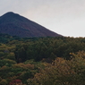 紅葉訪れる磐梯山