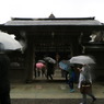 神楽殿なう