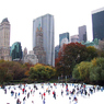 公園の中のスケートリンク・・New York
