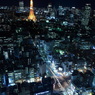 東京夜景・縦