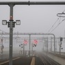 朝の福知山駅