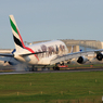 「あおぞら」エミレーツ特別塗装A380　A6-EEQ  Landing 