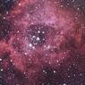 光害地で撮る天体―薔薇星雲(露光10時間)