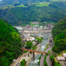 View from top of the bridge
