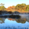 晩秋の水鏡