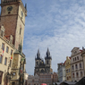 プラハ（１１３）天文時計と教会