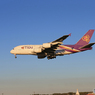 「青が好き」Thai A380-841 良いお年をお迎えください。