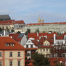 チェコ（１２７）プラハ城が見える