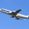 ☀「青い空」が一番 ウエスタングローバル747-400 