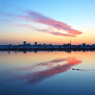 夕暮れ・・江戸川