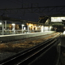 しなの鉄道の夜 (8)中軽井沢駅