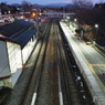 しなの鉄道の夜 (18)信濃追分駅