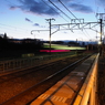しなの鉄道の夜 (26)平原駅