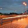 丸子橋の夜の道路「透明に見える車」