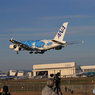 「良い天気」ANA A380-841 JA381A  Landing