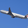  「晴れ」AIR France 777 F-GZNU 出発