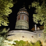 夜の（２１９）チェスキー・クルムロフ城の塔