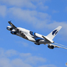 「ブルー」Malaysia A380-841 9M-MNF Takeoff 