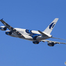 「あおいそら」マレーシア航空A380-841 Takeoff