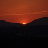 夕日