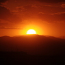 夕日
