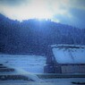 山里の早い日の入り