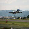信州まつもと空港にて