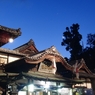朝焼けの道後温泉本館