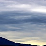 雲、空を通り過ぎ去る②