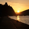 冬の夕日