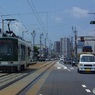 町の電車