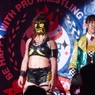 第1試合は真白優希選手デビュー戦、8人タッグイリミネーションマッチ