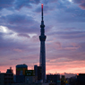 「朝焼けの空」